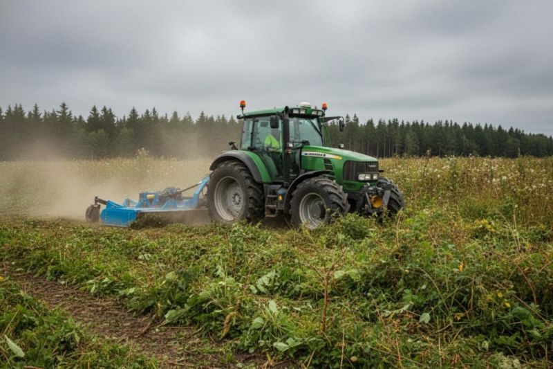 Local Field Brush Hogging in Superior, WI